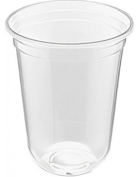 Ποτήρια Πλαστικά Pet U 16oz 50τεμ