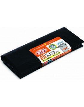 Σακούλες Απορριμμάτων Elef Βαρέων Βαρών 90x120cm 170lt 10τμχ