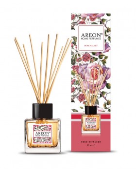 Areon Αρωματικό με Sticks Rose Valley 50ml