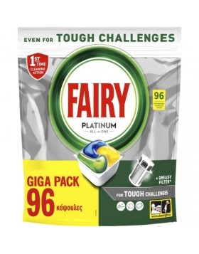 Fairy Platinum Ταμπλέτες Πλυντηρίου Πιάτων 96τεμ