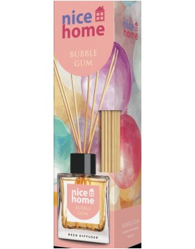 Nice Home Αρωματικό με Sticks Bubble Gum 100ml