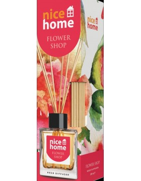 Nice Home Αρωματικό με Sticks Flower Shop 100ml