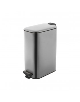 Κάδος Απορριμάτων Slim Soft Close 30Lt ΜΑΤ Inox