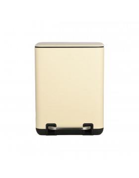 Πεντάλ Χαρτοδοχείο Μπάνιου Cubic Soft Close 6lt Ivory
