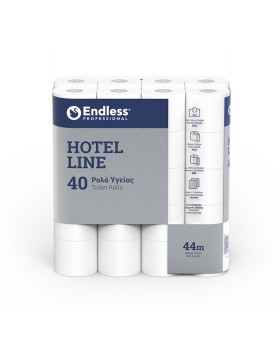 Χαρτί Υγείας Hotel Line 2φυλλο Endless (40ρολά Χ125g) 