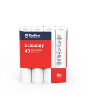 Χαρτί Υγείας Economy 2φυλλο Endless (40ρολά Χ 65g)