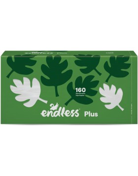 Endless Χαρτοπετσέτα Plus 30x30cm Λευκή 160τεμ.