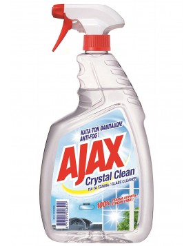 Υγρό Τζαμιών Crystal Clear Ajax 750 ml