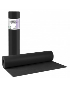 Εξεταστικό Ρολό Κρεβατιού Non Woven 58cm x 70m Μαύρο