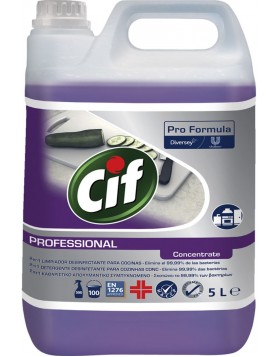 Καθαριστικό Απολυμαντικό Cif Professional 5L
