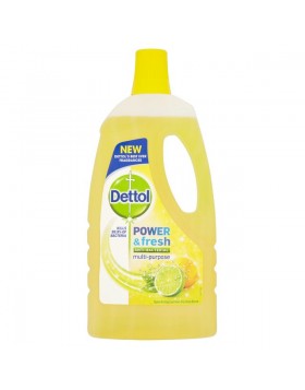 Dettol Καθαριστικό Πατώματος Αντιβακτηριδιακό Λεμόνι 1lt