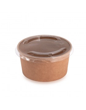 Μπολ Σαλάτας Κraft 750ml Με Pet Καπάκι (50τεμ)