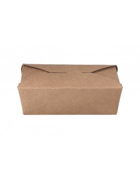 Κουτί Kraft Φαγητού 1000ml (50τεμ)