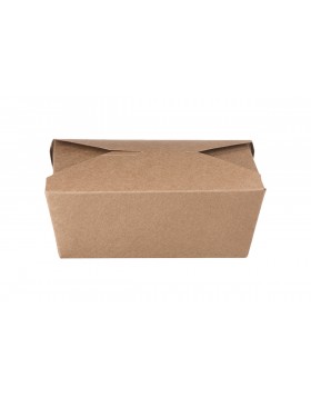 Κουτί Kraft Φαγητού 1400ml (50τεμ)