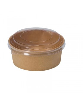 Μπολ Σαλάτας Χάρτινο Craft 1100ml+Καπάκι (50τεμ)