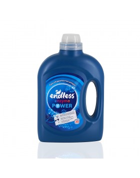 Υγρό Απορρυπαντικό Ρούχων Enzyme Power Endless 2000ml (40μεζ)