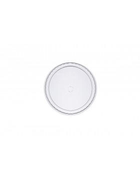 Καπάκι Pet Μικρή Τρύπα Flat για Χάρτινα Ποτήρια 90mm 12/16oz 100τεμ.