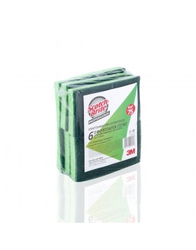 Σφουγγάρια Πιάτων Scotch Brite No75 6αδα Επαγγελματικά